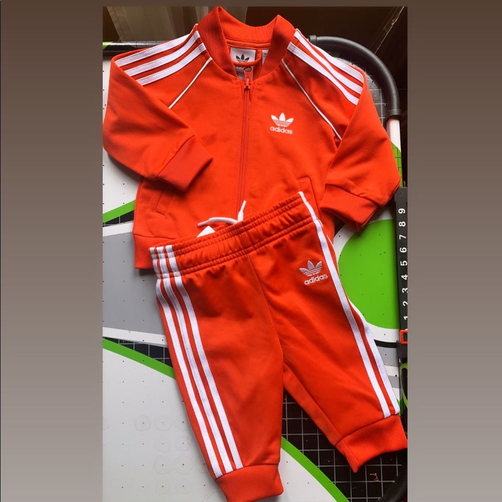 Infant 2 piece adidas tracksuit
